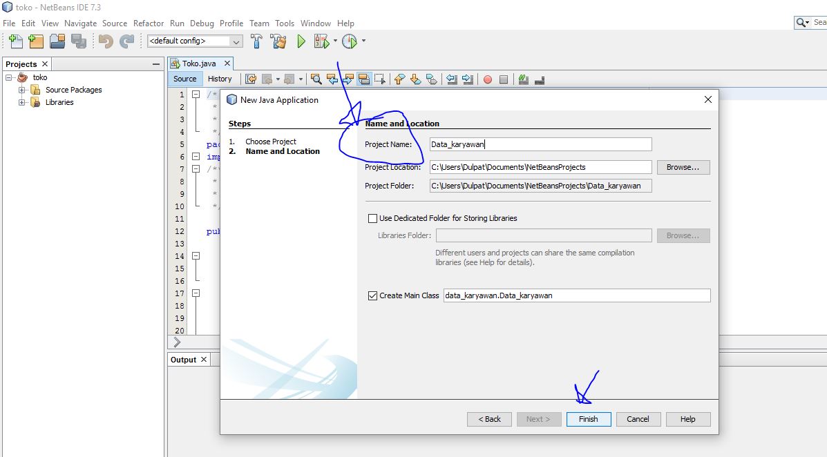 Aplikasi data karyawan berbasis java Netbeans - Kang Dulpat