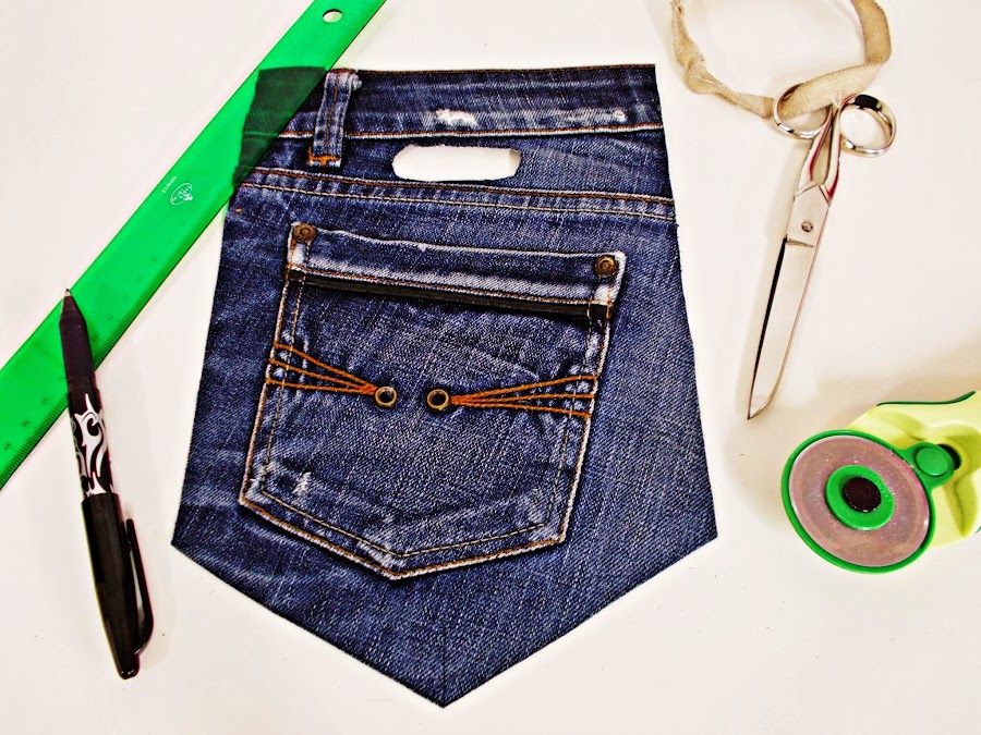 DIY-costura-reciclar-costumizar-vaquero-cargador-móvil-2