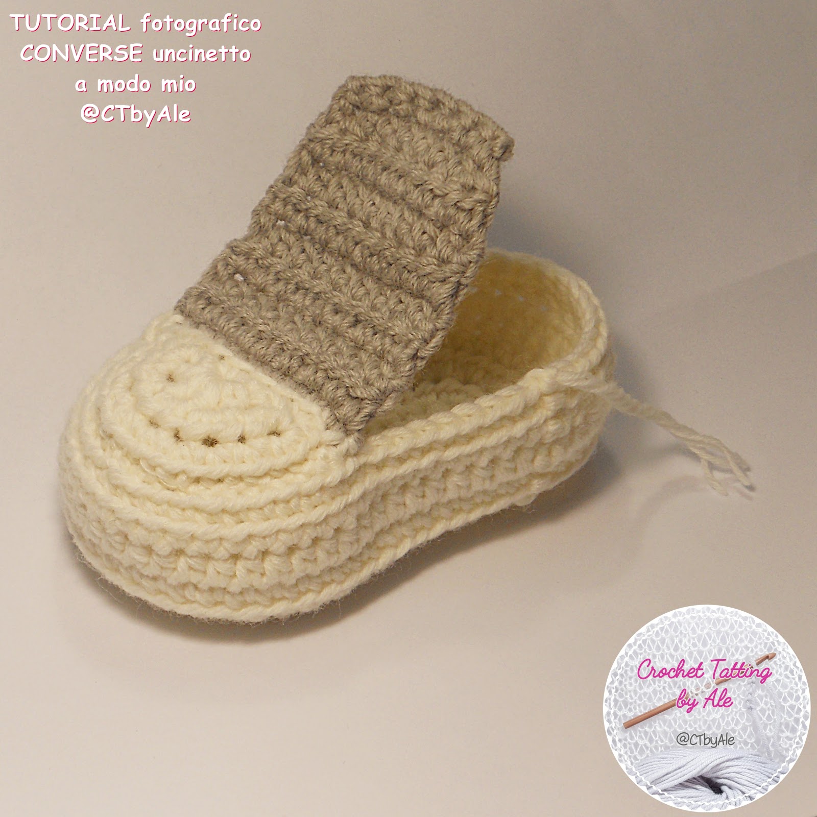 Crochet Tutorial Scarpine Uncinetto All Star Scarpine Neonato