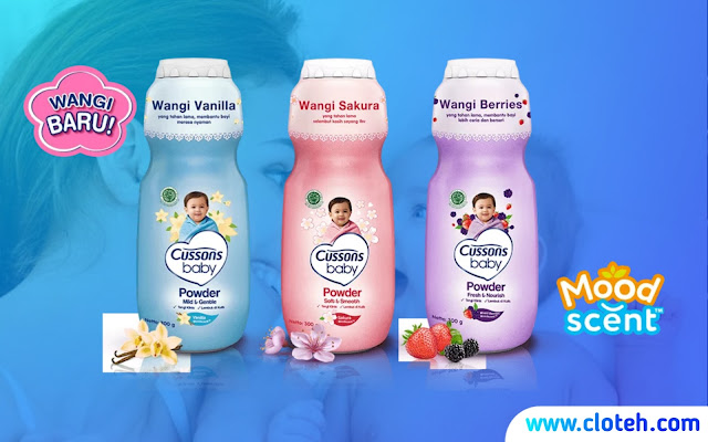 Cusson Baby Powder dengan Moodscent™