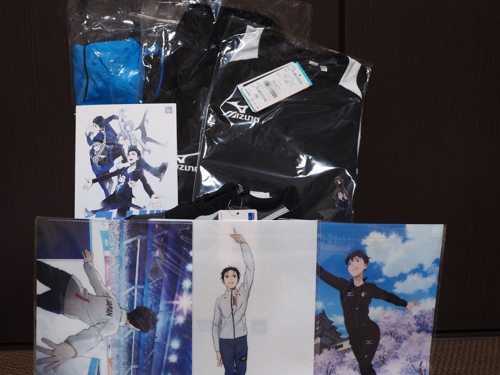 Mizuno 特別企画 ユーリ On Ice 勝生勇利モデル が届いた Yurionice Yoi