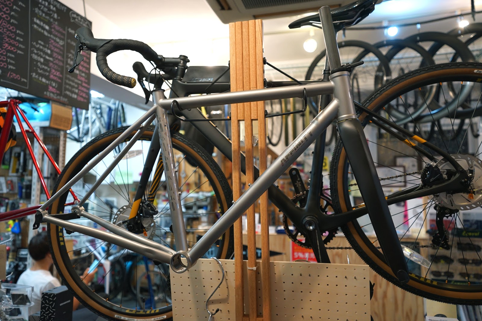 fuji steel road bike