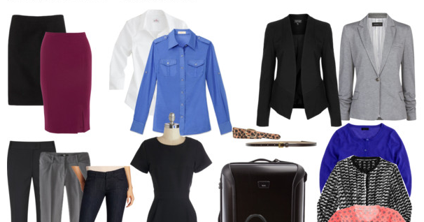 cardigan junkie: Business Capsule Wardrobe: 2014 Edition