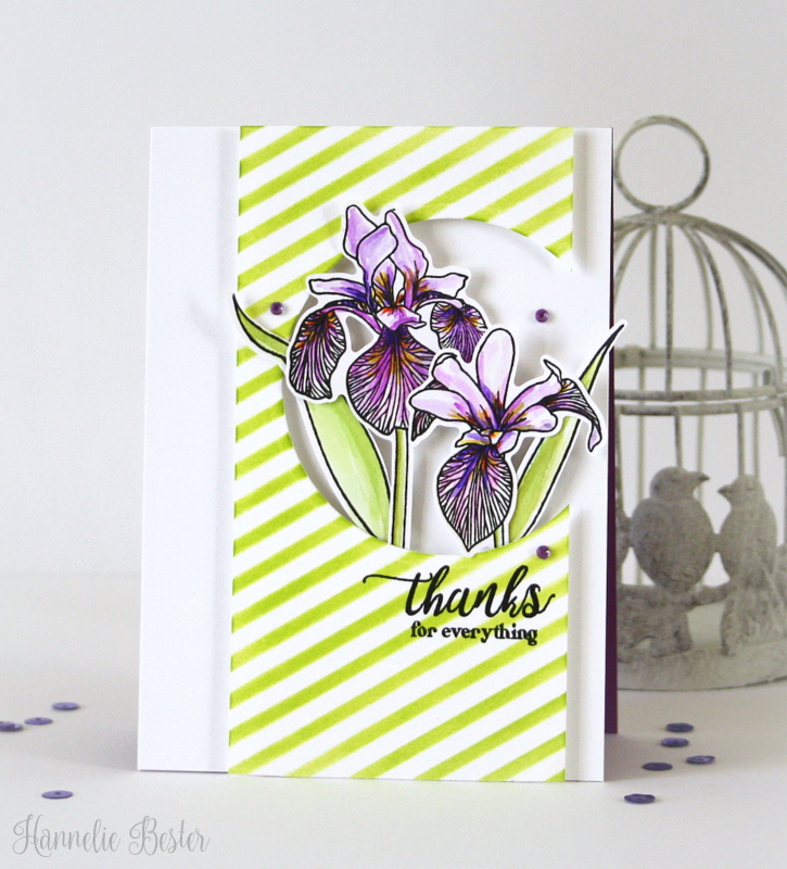 Enchanted-iris-stamp-set