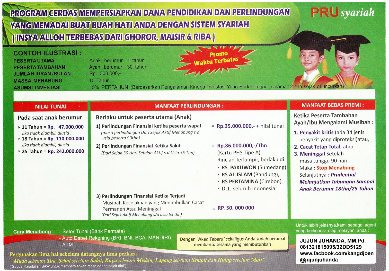 INVESTASI PLUS PROTEKSI BROSUR PRODUK DAN MANFAAT