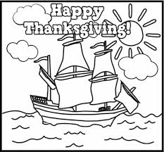 Mayflower coloring page 6