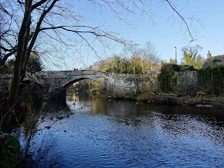 A view of Old Cramond Brig, Cramond, Edinburgh.  Old Cramond Bridge.  Photo by Kevin Nosferatu for the Skulferatu Project