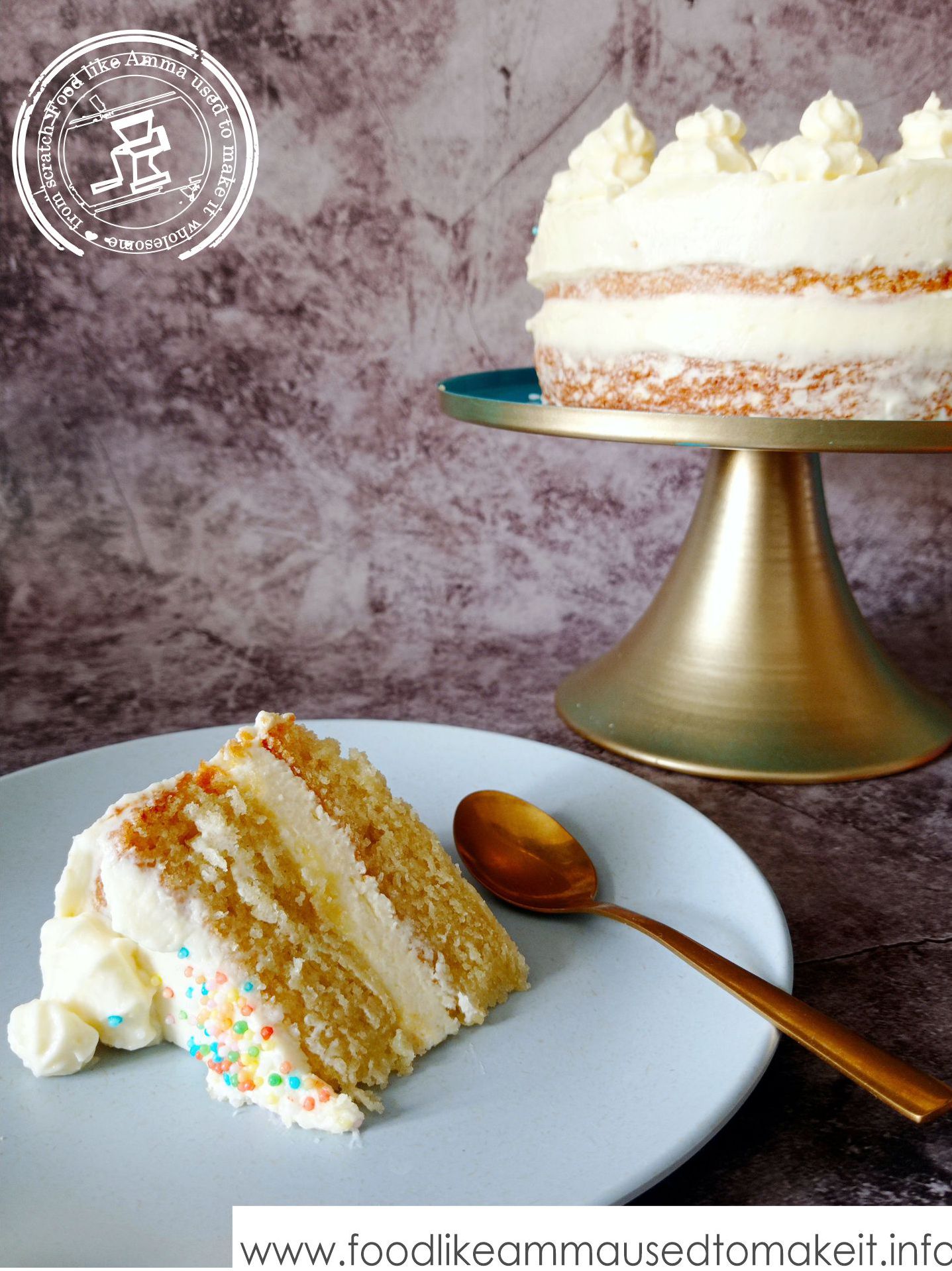 The Best Eggless Birthday Cake Recipe Food Like Amma Used To Make It