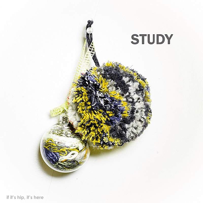 Study holiday ornaments