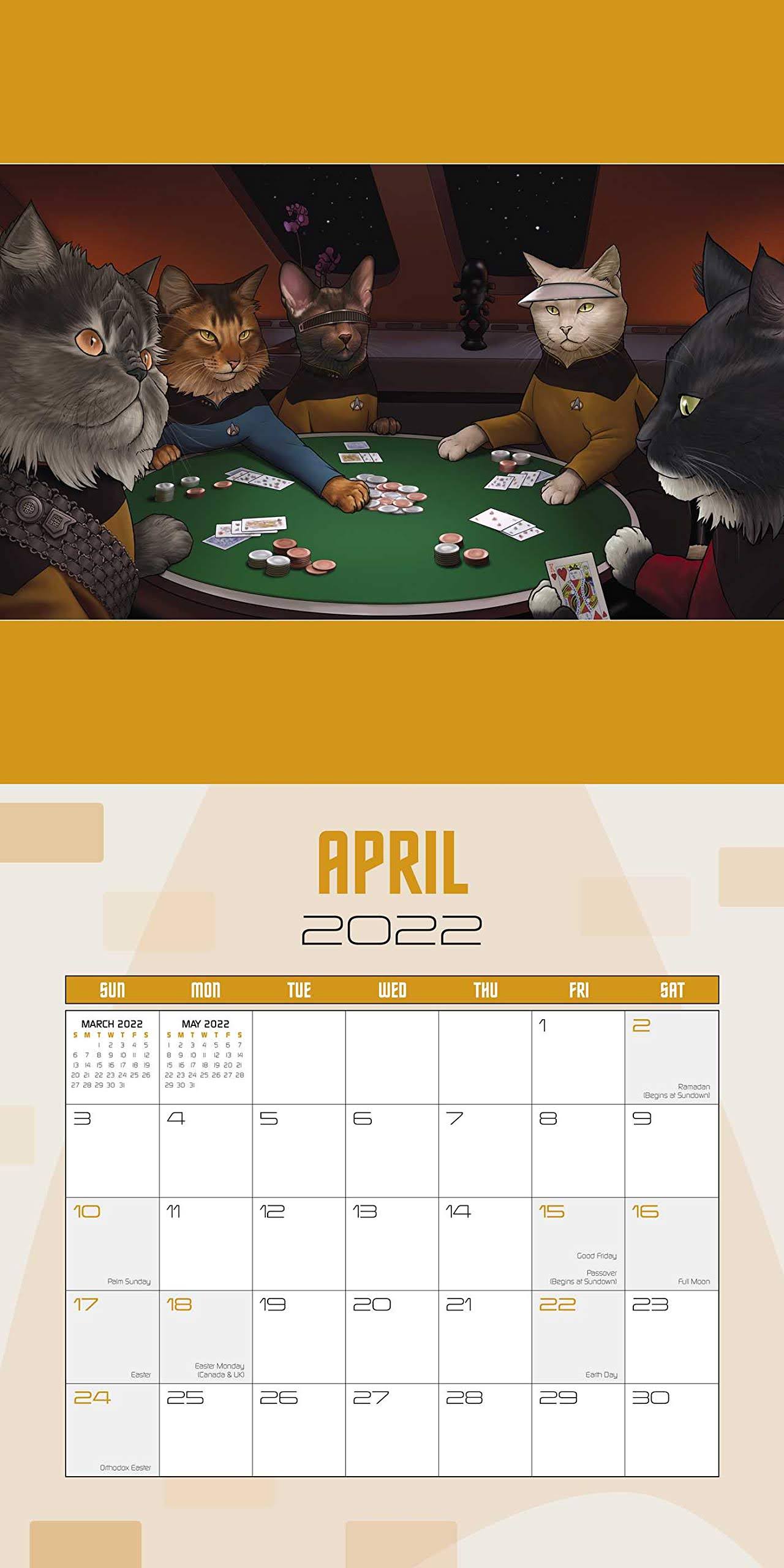 First Look At 2022 Star Trek Calendars The Trek Collective