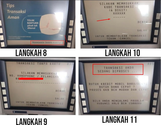 Cara Mengambil Uang di ATM BCA (Tarik Tunai) Keuangan dan Perbankan