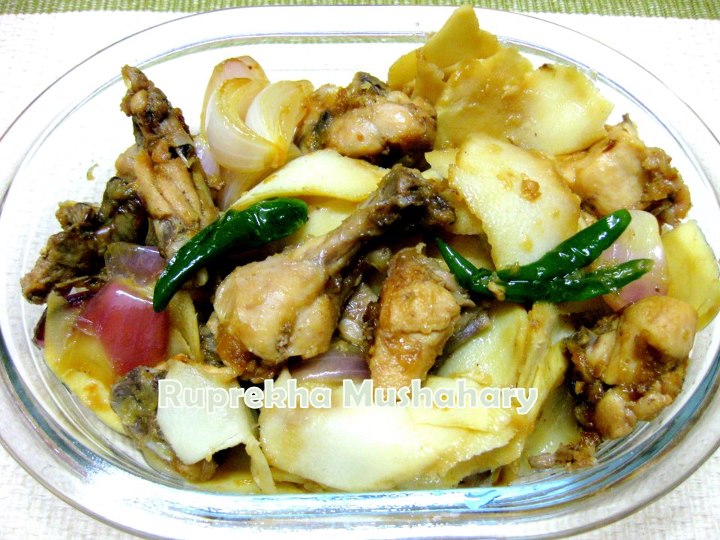 Feelings Stir fried Chicken with Bamboo shoot