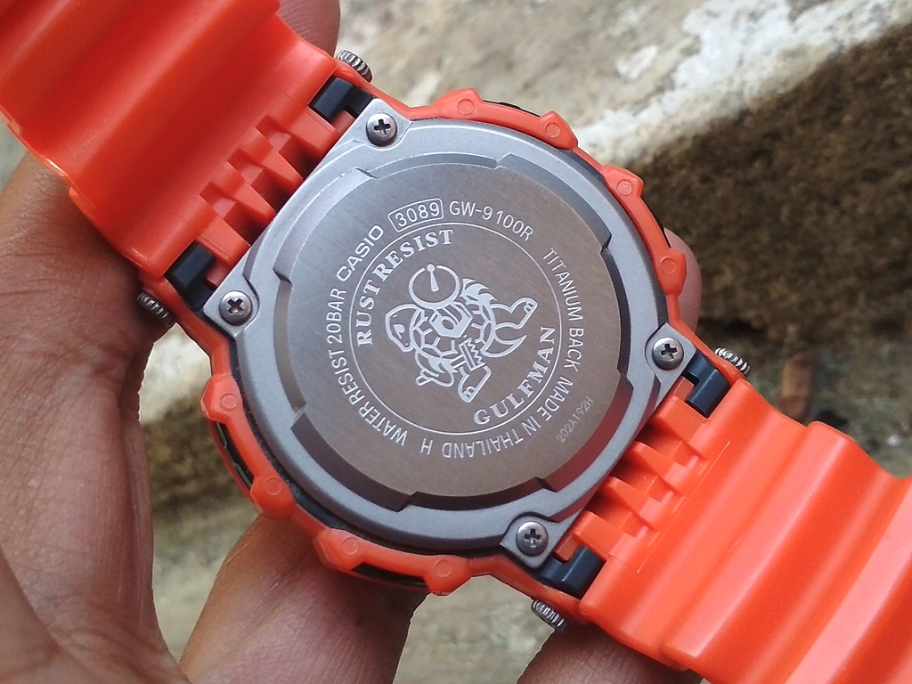 tepostime: Casio G-shock Gulfman "Rescue Orange"