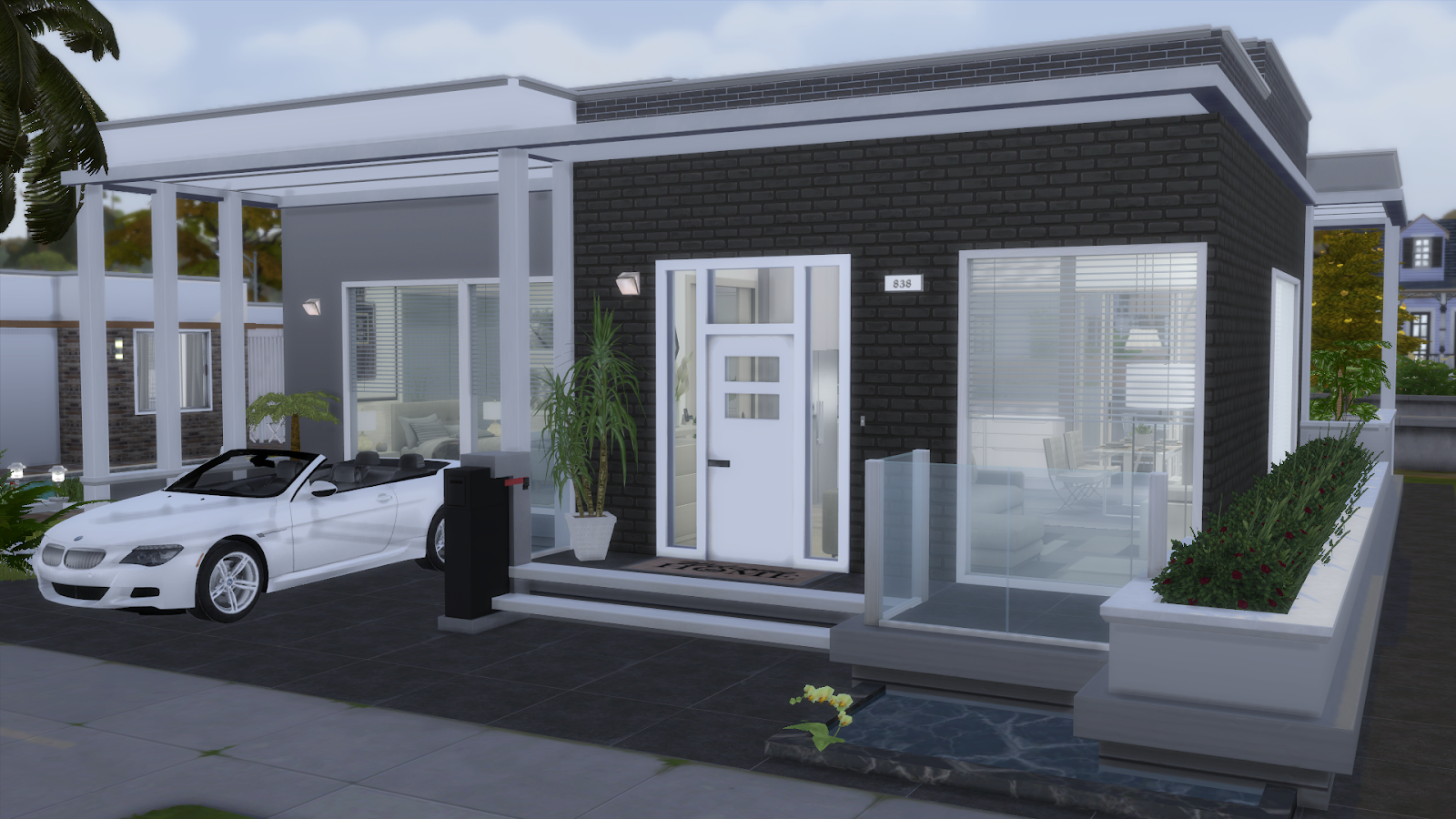 Small Modern House Download Tour Cc Creators The Sims 4 Dinha