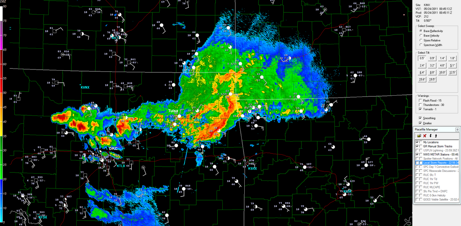 The Original Weather Blog Severe Weather Update Tulsa Metro Area