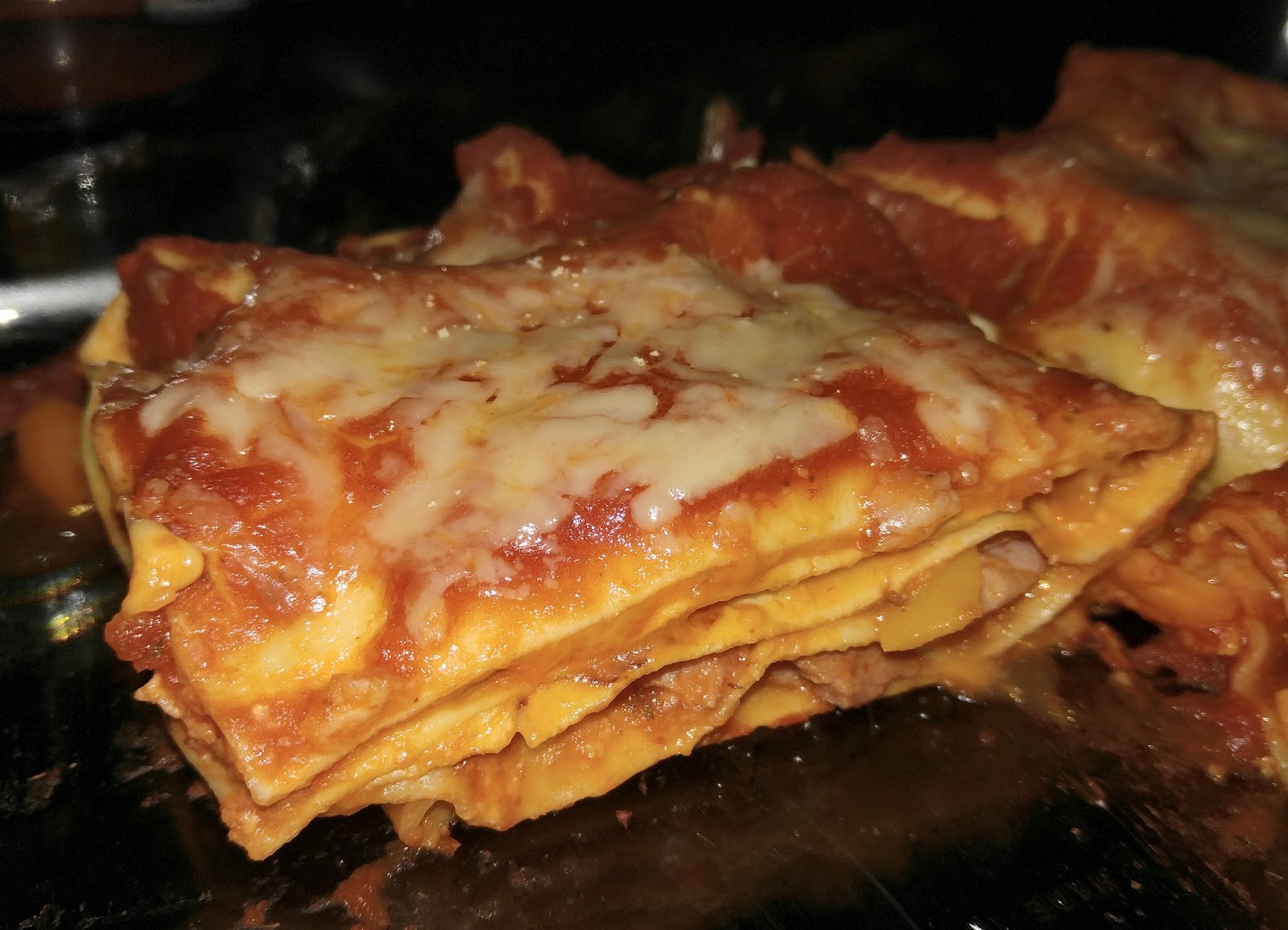 Rebecca's Amazing Creations Ham and Cheddar Lasagna