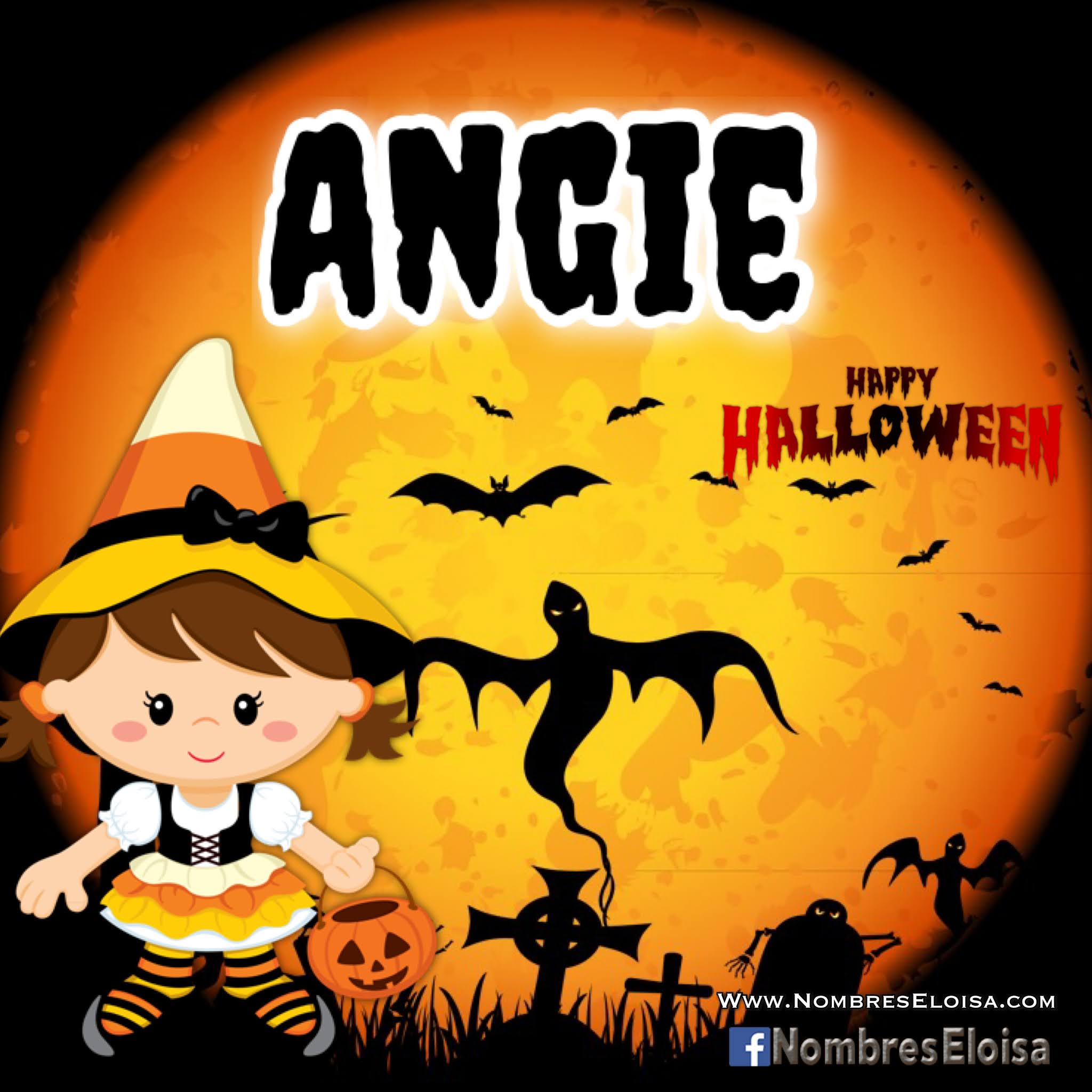 muñecas de halloween con nombres