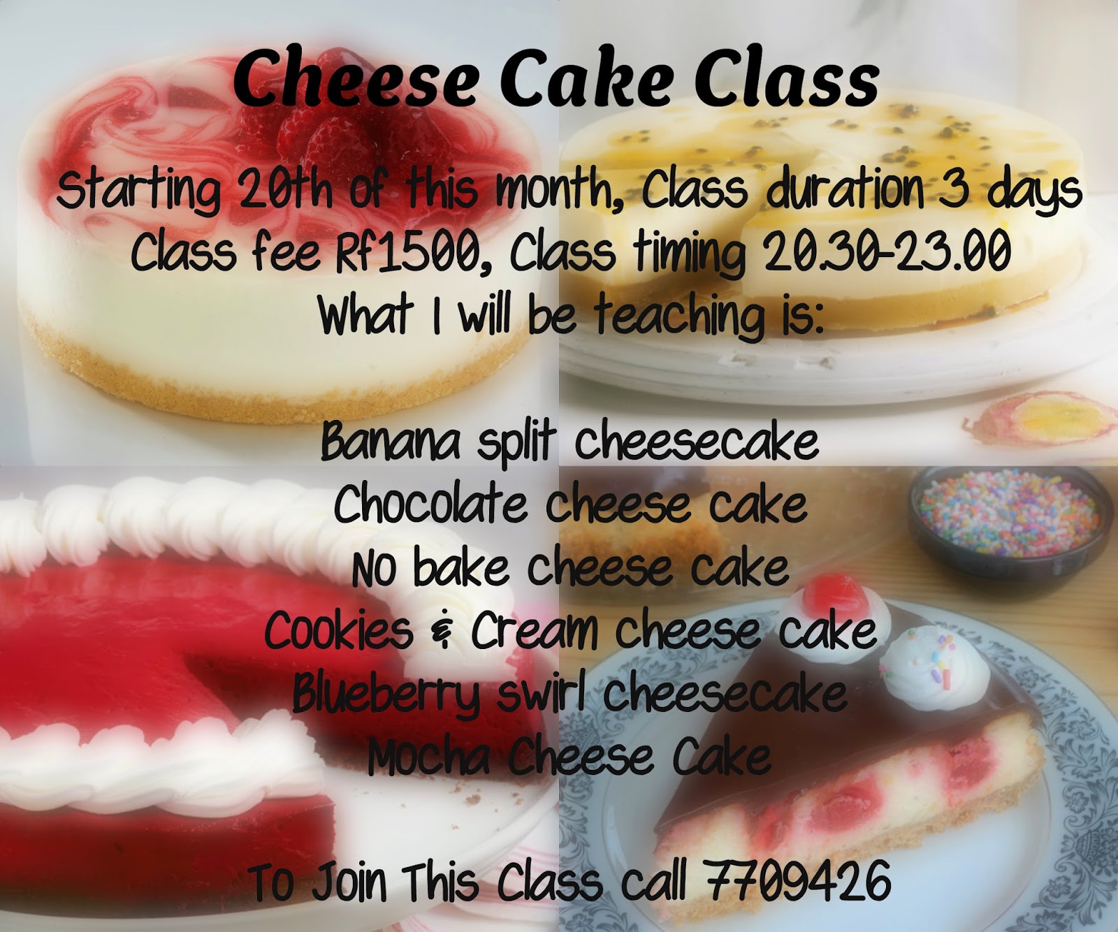 Nadiya's Tastes Of Maldives Cheesecake Class, Cake Decorating Basic