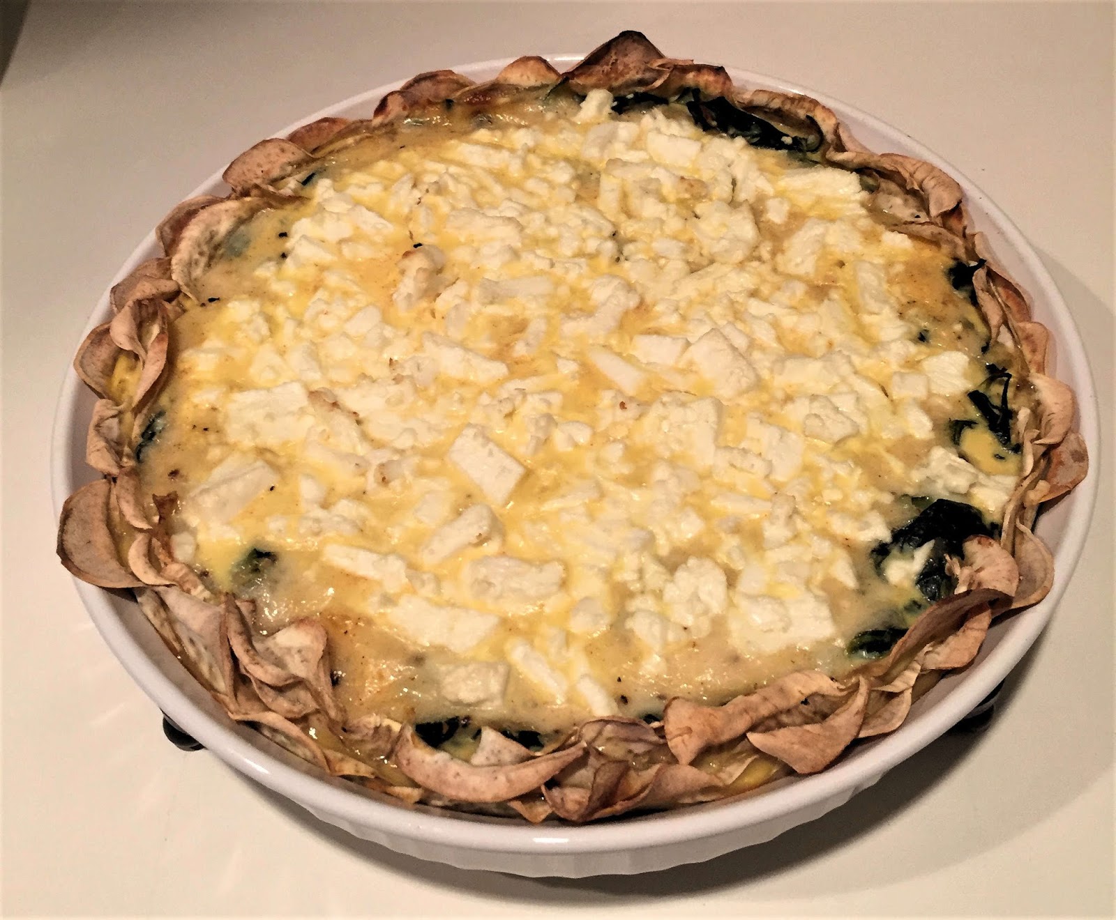 Jim's Gotta Eat JGE 113 Spinach and Zucchini Quiche with Japanese