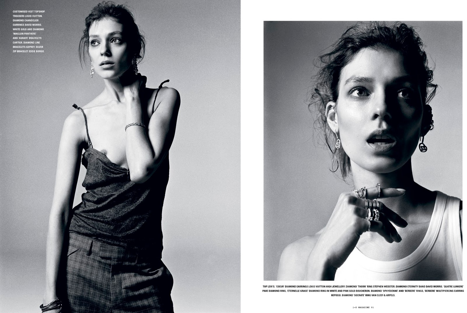 what are you staring at? : kati nescher by richard bush for i-d spring ...