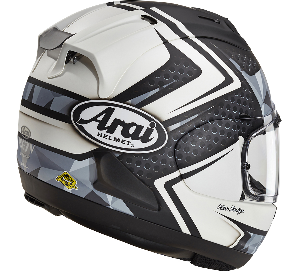 AEROGRAFIE Mau Design ARAI HELMET RX7V "Dyno" Arai collection 2019