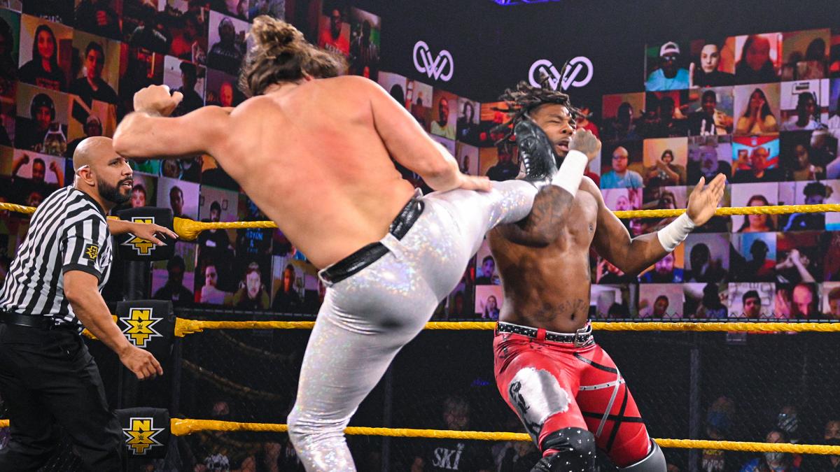 The Brian Kendrick and Isaiah "Swerve" Scott on WWE 205 Live