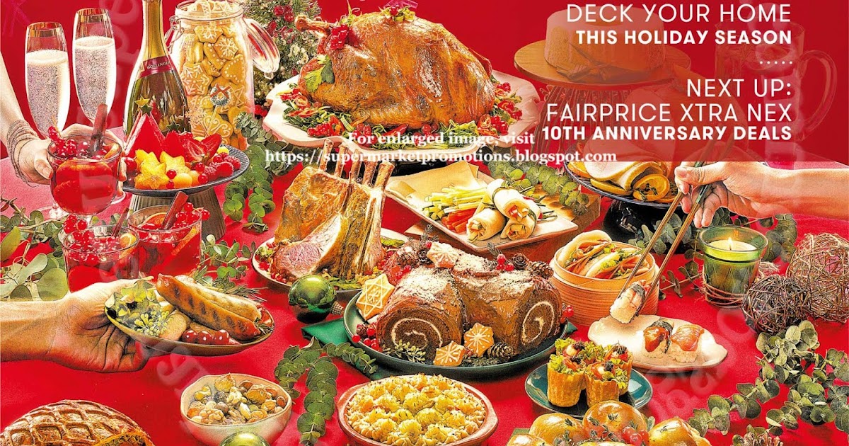 NTUC FairPrice Xtra Christmas Eat, Drink & Be Merry Promotion 26