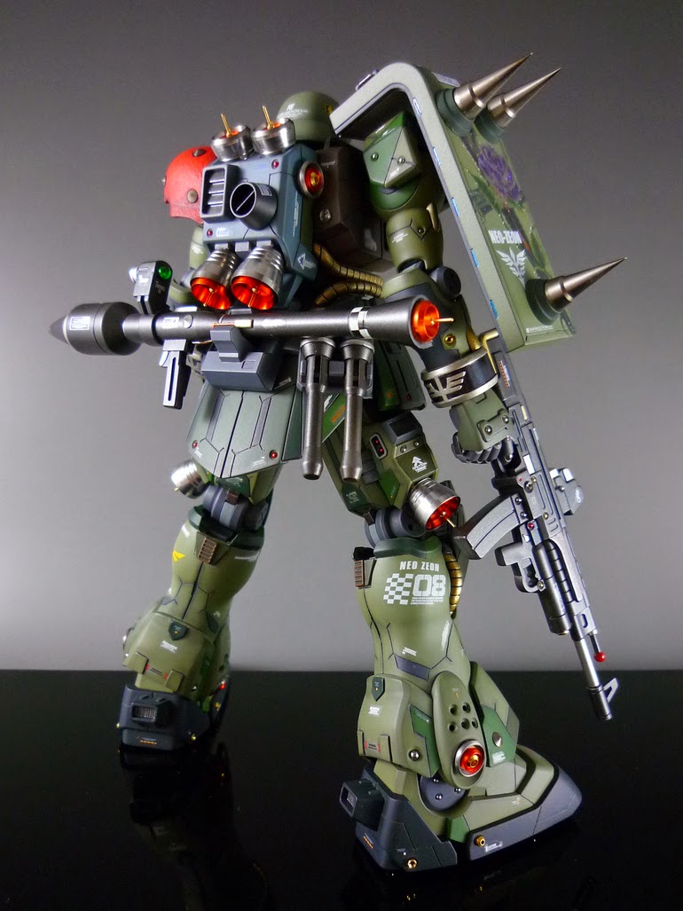 HGUC 1/144 Geara Zulu Custom Build Gundam Kits Collection News and