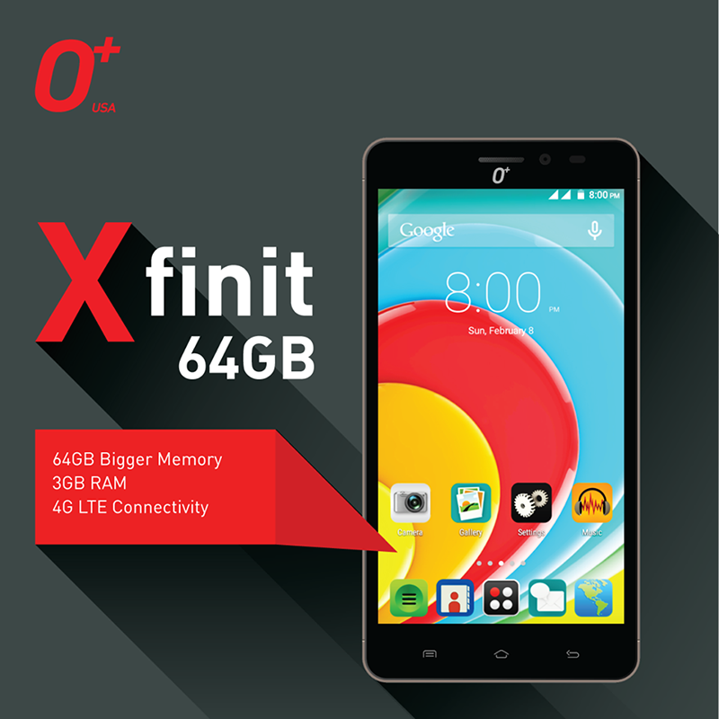 HUGE NEWS! O+ Xfinit Now Out! Goes With 3 GB RAM, 32 GB Storage And LTE Connectitivity For 7995 Pesos Only!