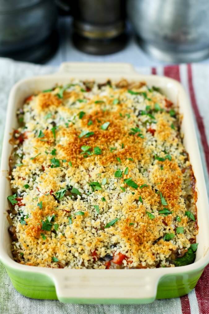 Wild Rice and Broccoli Casserole Karen's Kitchen Stories