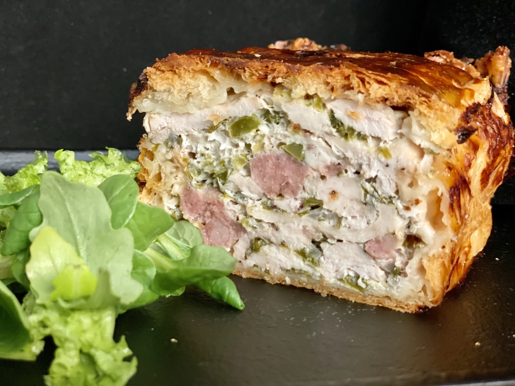 Tomates verdes fritos Terrina Pâté Croûte