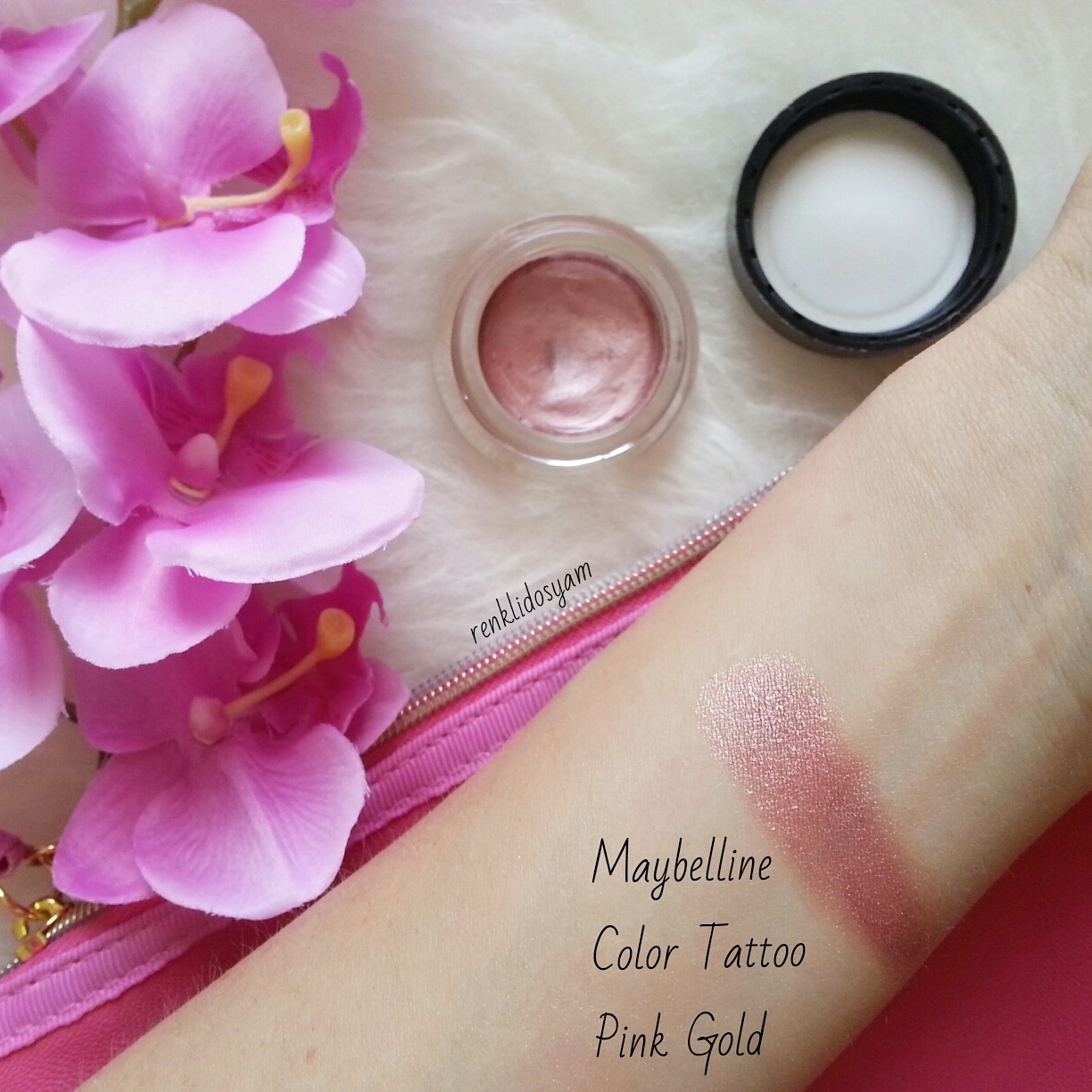 Maybelline Color Tatoo Pink Gold Renklidosyam