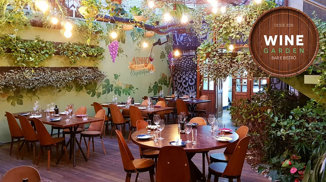 Wine Garden Bar & Bistrô Novidade na charmosa Vitória!