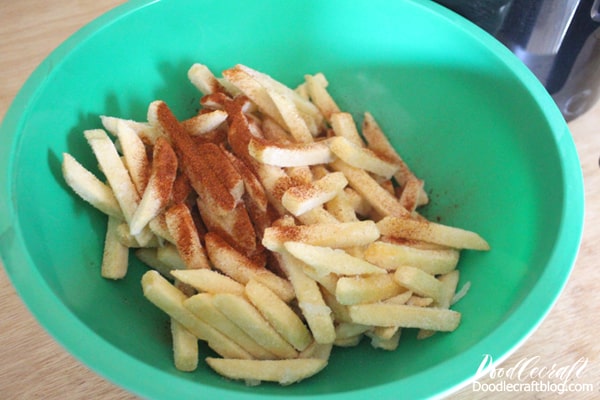 Ultimate Disco Fries with Hamilton Beach Air Fryer - Ever After in the Woods