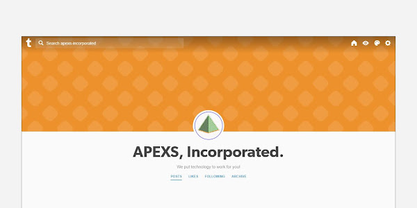 APEXS is reachable on Tumblr