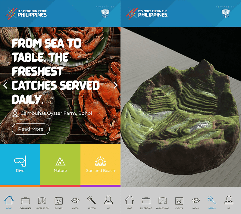 Check out the Experience Philippines AR tourism app