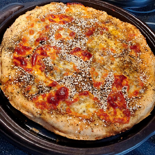 White Pizza Bianca What's Cookin' Italian Style Cuisine