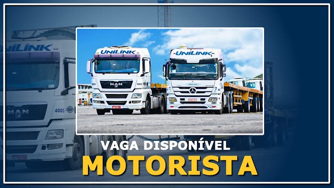 Transportadora Unilink abre vagas para Motorista carreteiro 