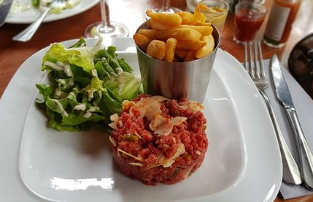 Tartare de bœuf à l’italienne