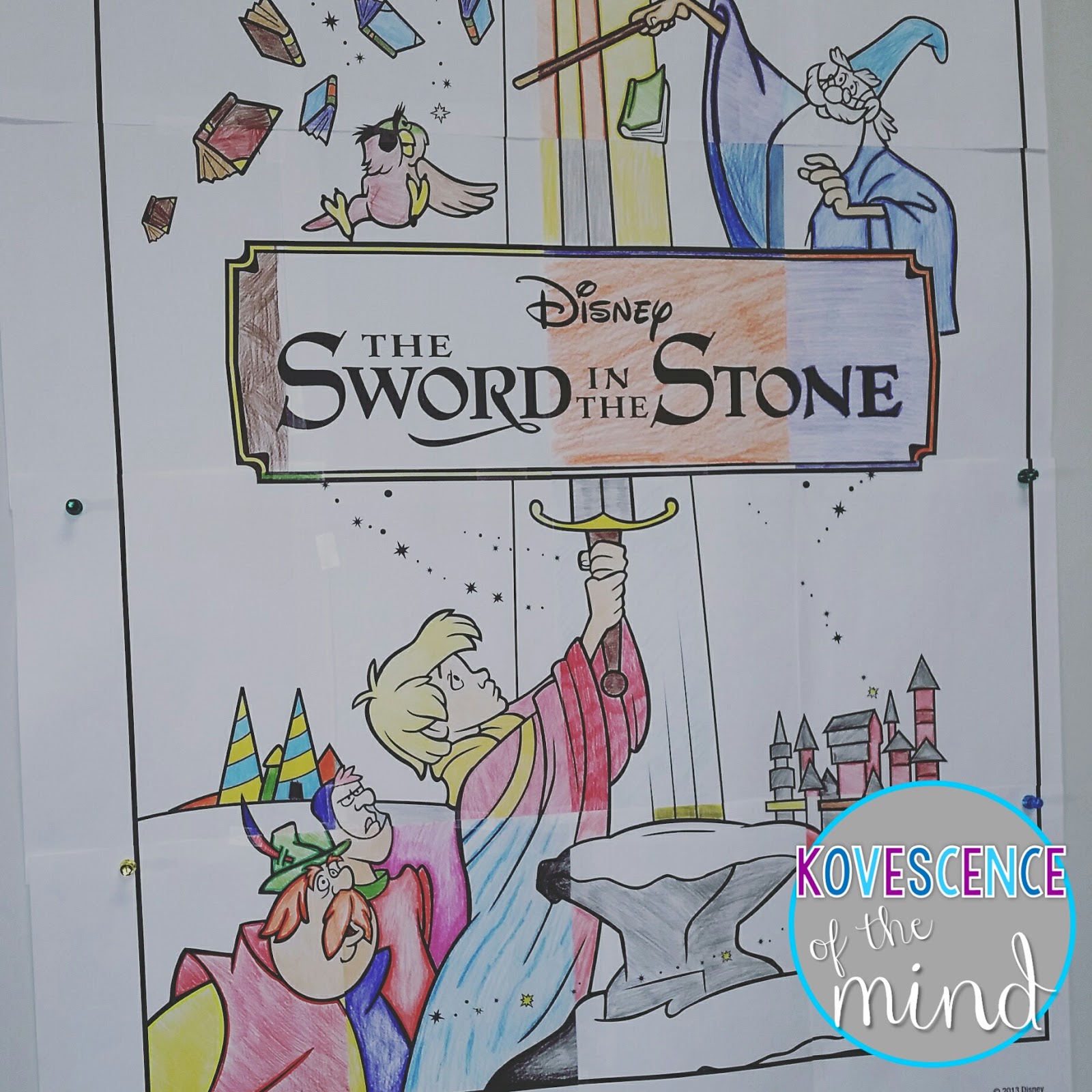 The Sword In The Stone Coloring Pages