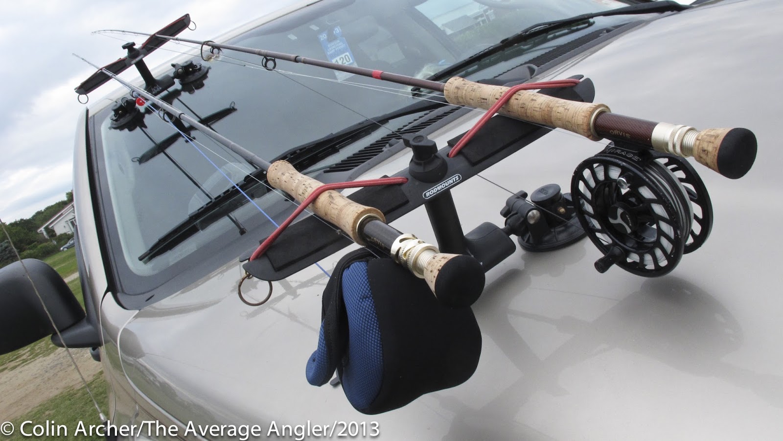 The Average Angler: 12.14.13 I was a day late in retrofitting my rod holders ..
