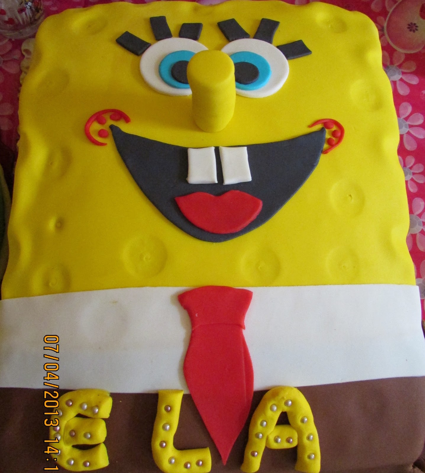 Tipitoş Sünger Bob Pasta