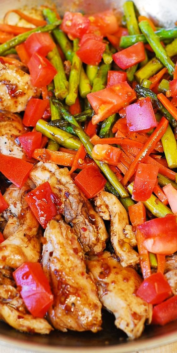Balsamic Chicken and Vegetables