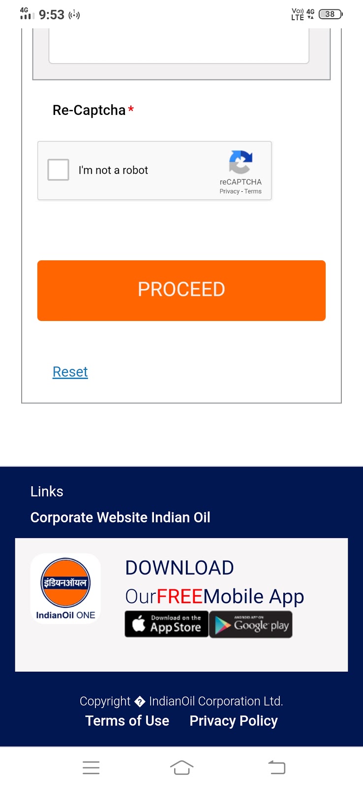 how to find customer id in indane gas