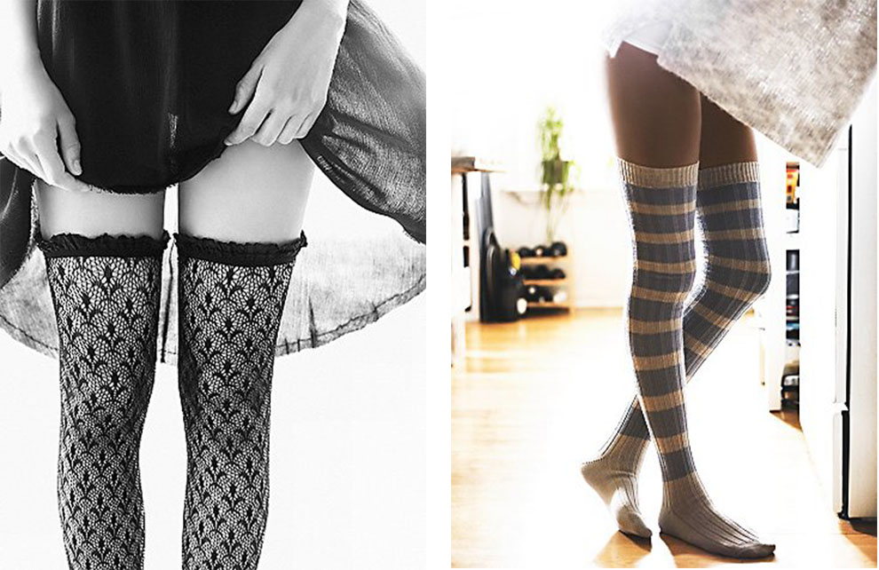 Out of the Notebook and into the blog 6 of the BEST Thigh High Socks In Stores right now!