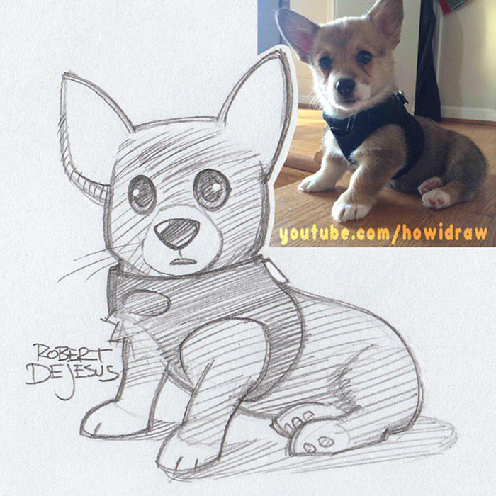 30 Beautiful Cartoonish Illustrations Of People And Their Pets 30 Beautiful Cartoonish Illustrations Of People And Their Pets