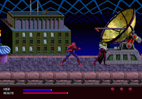 The Amazing SpiderMan: Web of Fire 32X