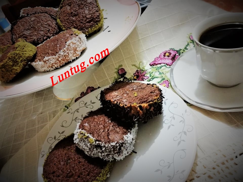 BROWNİ SANDWİCH KURABİYE TARİFİ LUNTUĞ