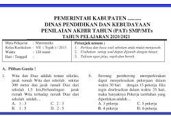 Soal Hots Bahasa Indonesia Teks Deskripsi Kelas 7 Kurikulum 2013 Dan Kunci Jawaban Info Pendidikan Terbaru