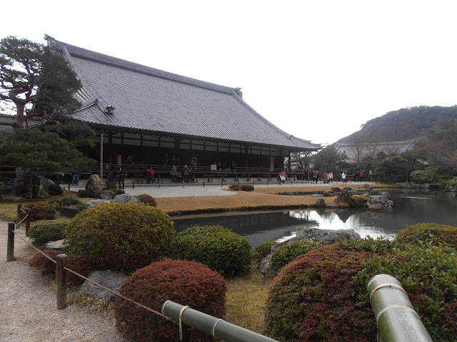 El templo Tenryu-ji, con su precioso jardín El templo Tenryu-ji, con su precioso jardín